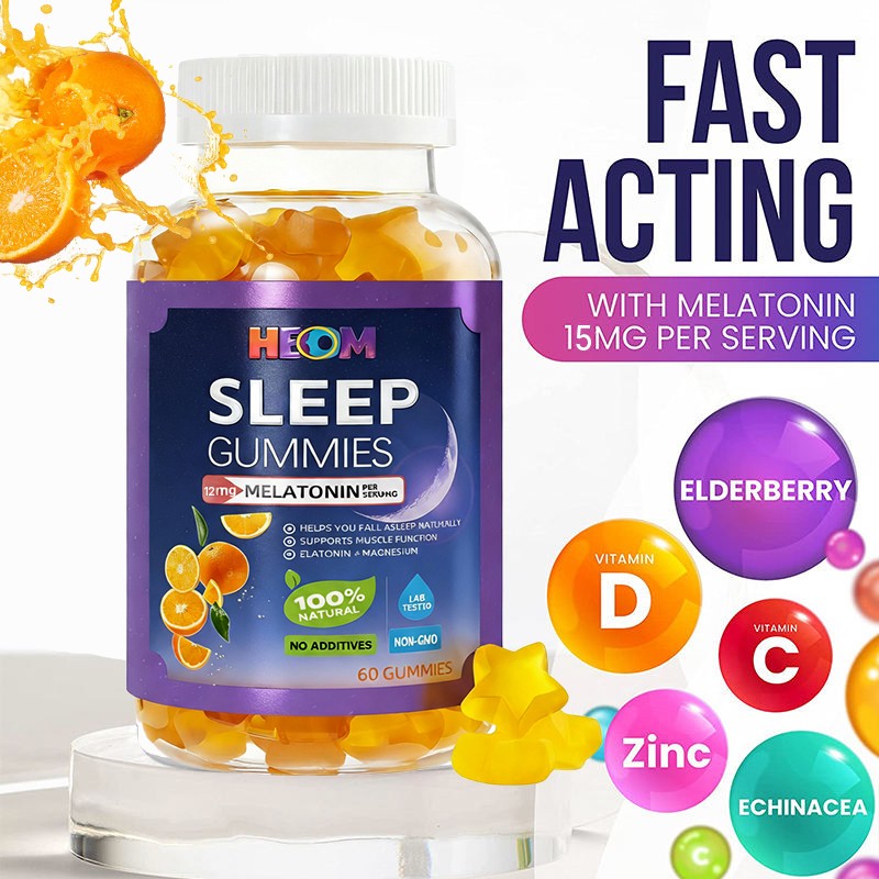 Melatonin Gummies Supplier - OEM Private Label Vegan Sleep Relaxation