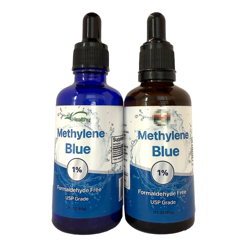 Methylene Blue Drops Factory - OEM Custom USP Grade 99.99% Purity 1%