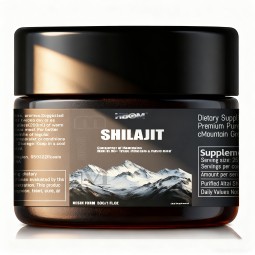 Shilajit Resin Supplement Supplier - OEM Custom Himalaya Source Fulvic Acid