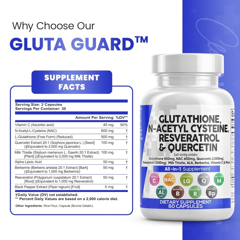 Glutathione Capsules Supplier - OEM Custom 15000mg Vitamin C Anti Aging