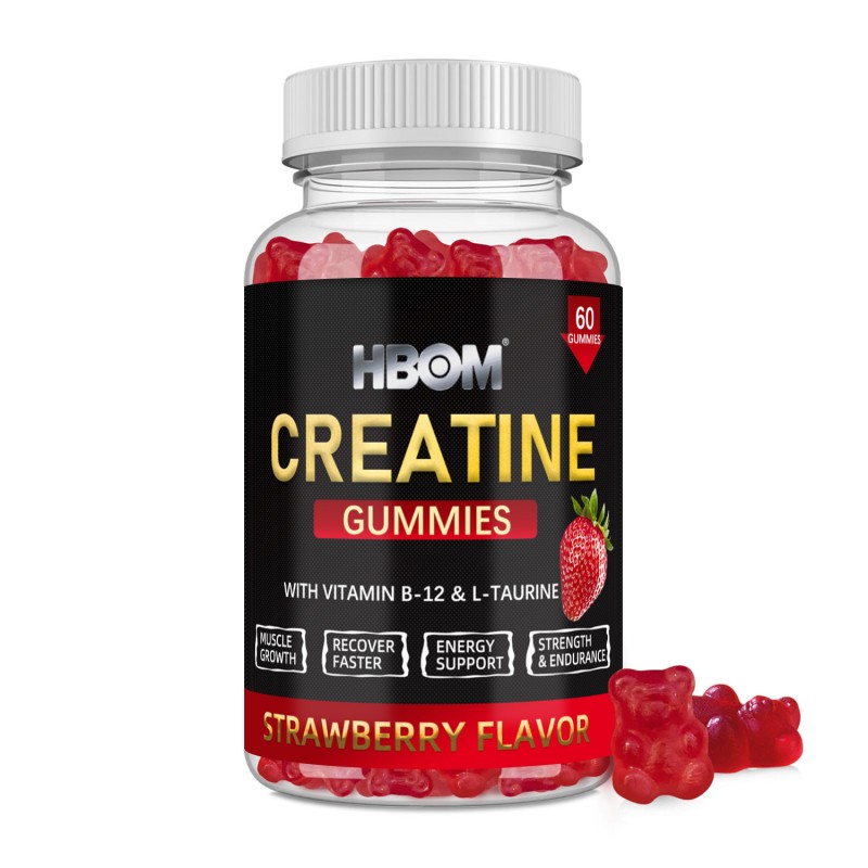 Creatine Monohydrate Gummies Supplier - OEM Custom Sugar Free Sports Nutrition