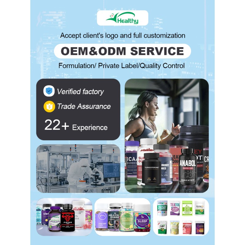 Brain Booster Capsules Factory - OEM Custom 12-20ML Food Grade Supplement