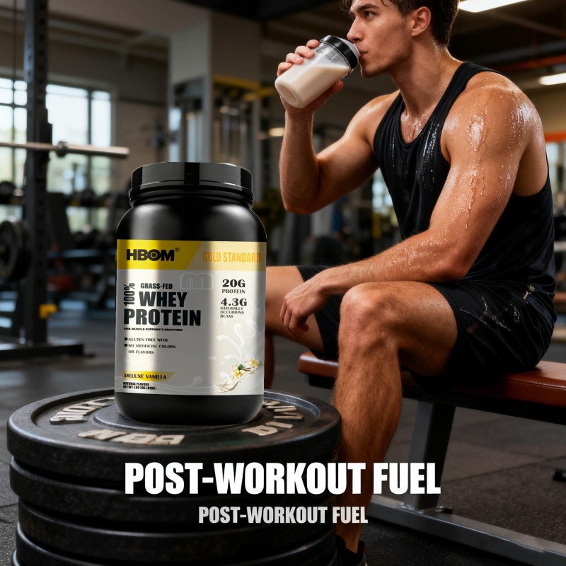 Protein Powder Factory - OEM Custom Strawberry Flavor Muscle Strengthening