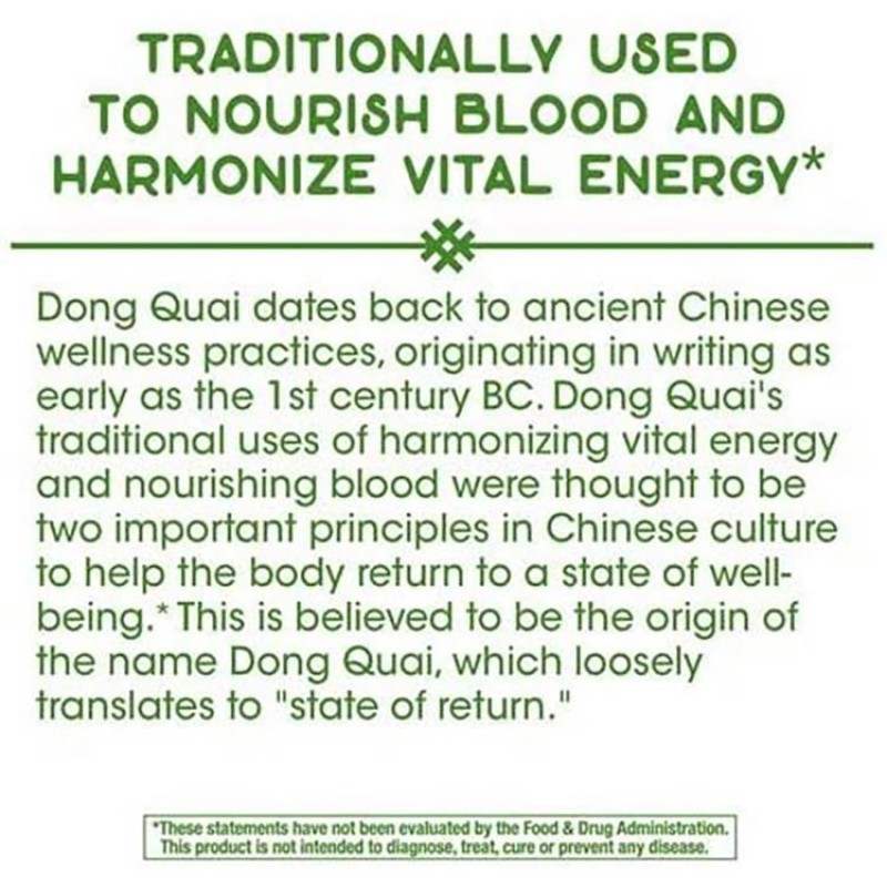 Good Quality Dietary Supplement Supports Female Hormone Balance Dong Quai Capsules