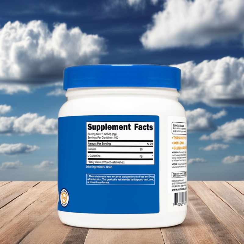 OEM ODM Private Label L-Glutamine Powder Dietary Supplements for Adults Sports Nutrition Not for Pregnant Women