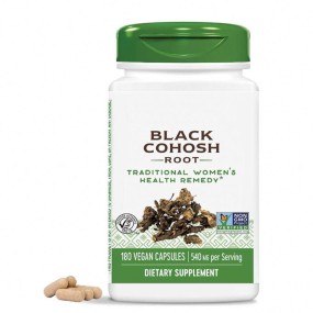 Private Label Amazon Hot Selling Natural Formulation Non-GMO Gluten Free Black Cohosh Root Capsule