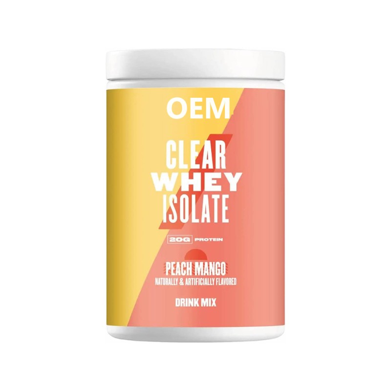 OEM Naturally Flavored Clear Whey Isolate Whey Protein Powder