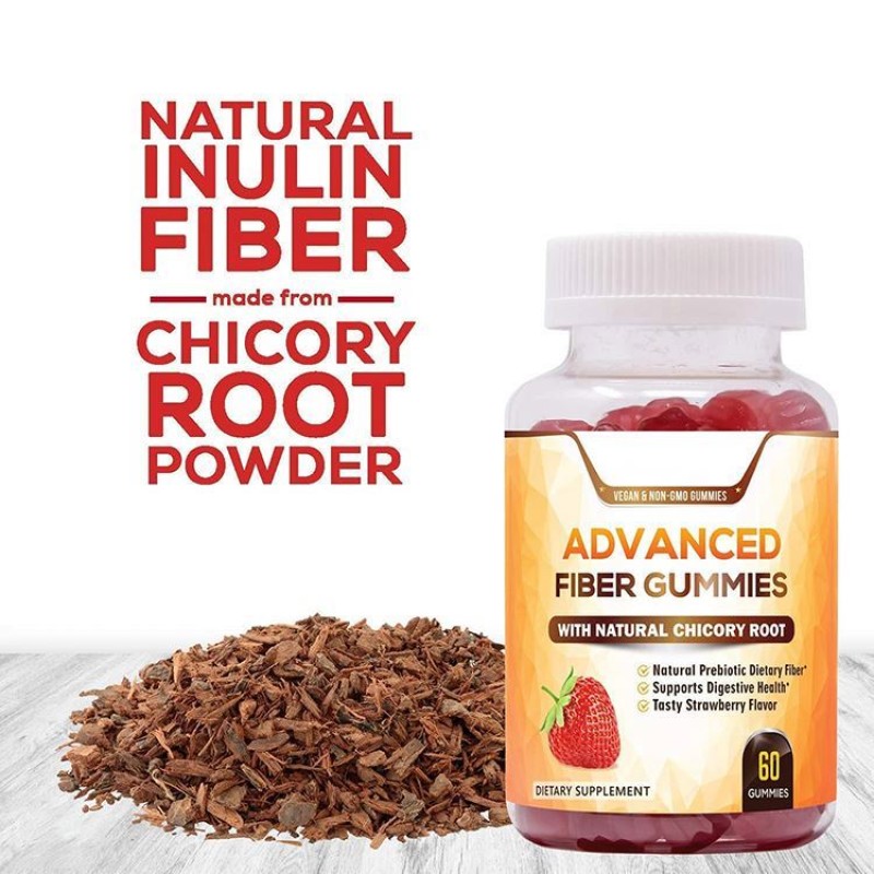 Amazon Private Label Natural Dietary Fiber Supplement for Natural Digestion Adults Fiber Gummies