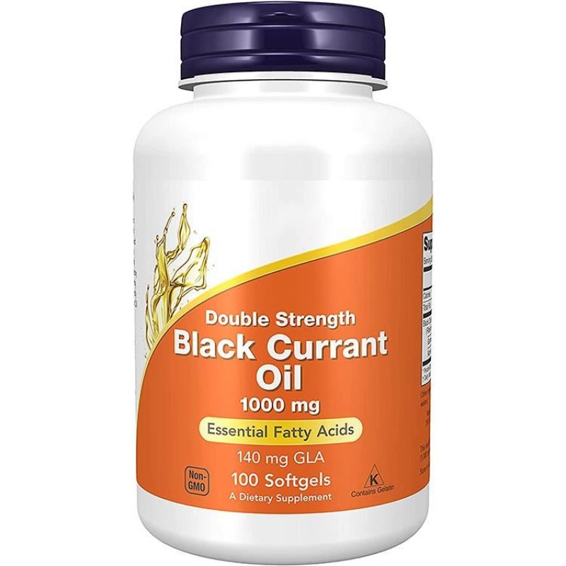 Private Label Hot Sale Natural Supplement Foods Dietary Supplement Black Currant Oil Capsule