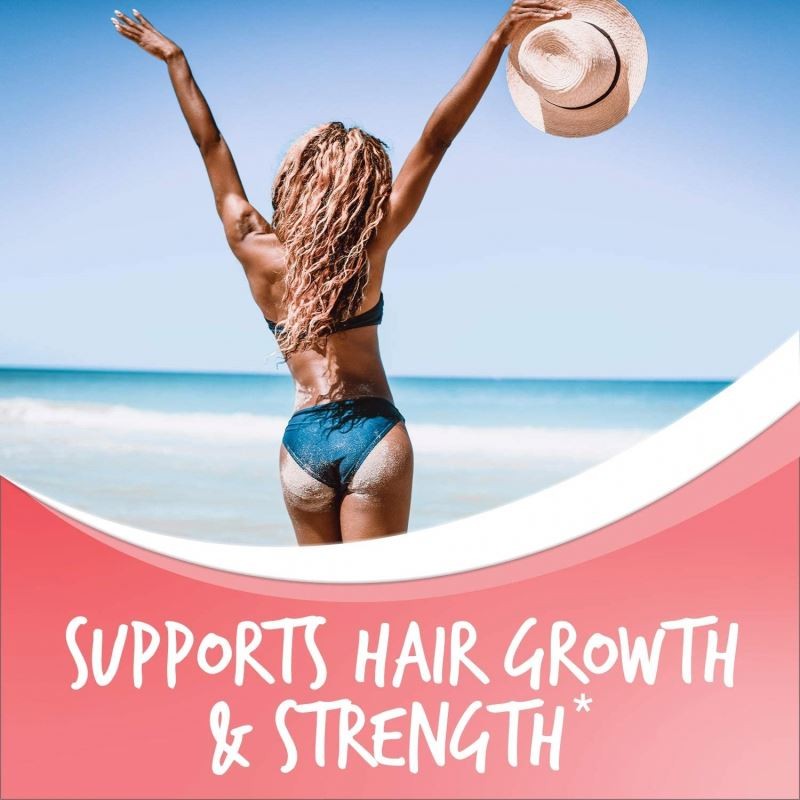 Amazon Best Sellers MSM Hyaluronic Acid B Vitamins Vegetarian Friendly Biotin Gummies for Skin Care Hair Growth Support Beauty