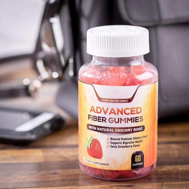 Amazon Private Label Natural Dietary Fiber Supplement for Natural Digestion Adults Fiber Gummies