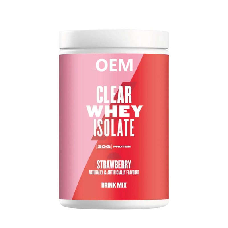 OEM Naturally Flavored Clear Whey Isolate Whey Protein Powder