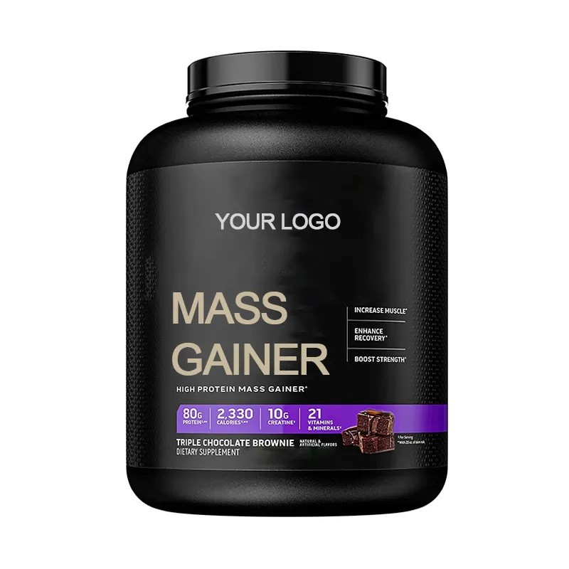 Oem Customized Formula Flavor Protein Sports Supplements Powder Weight Gain Building Muscle Tech Mass Gainer Protein Powder