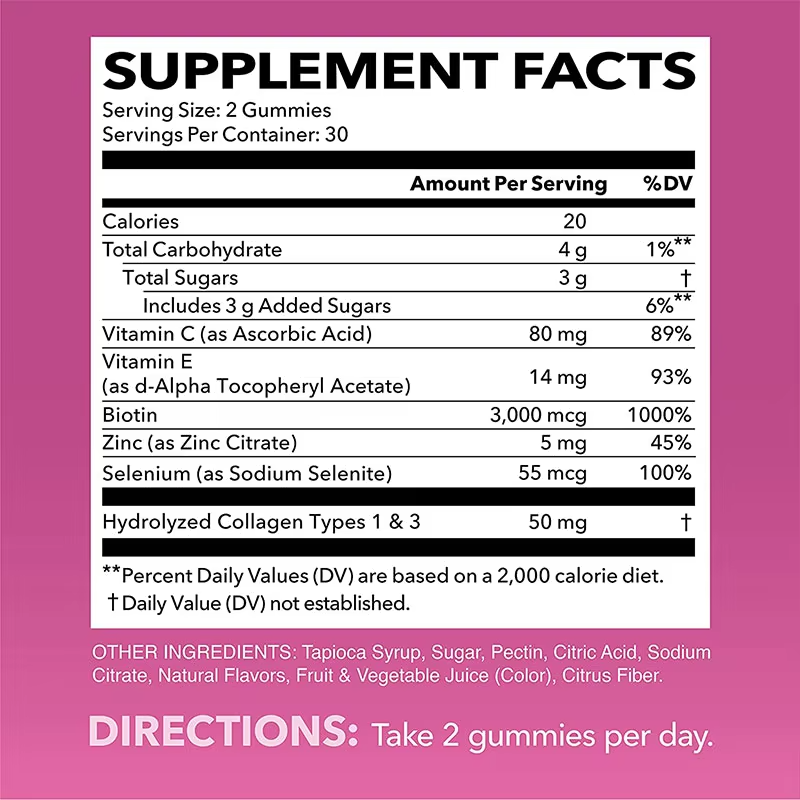 Skin Whitening Gummies Manufacturer - OEM Vegan Antioxidant Gummies