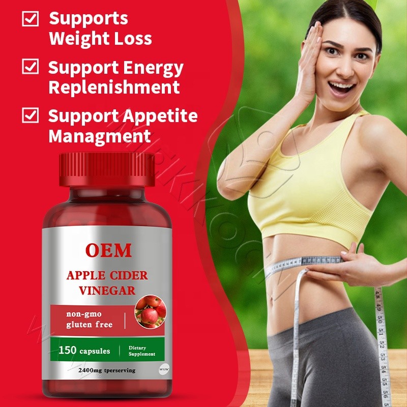Apple Cider Vinegar Capsules Factory - OEM Keto ACV Slimming Products