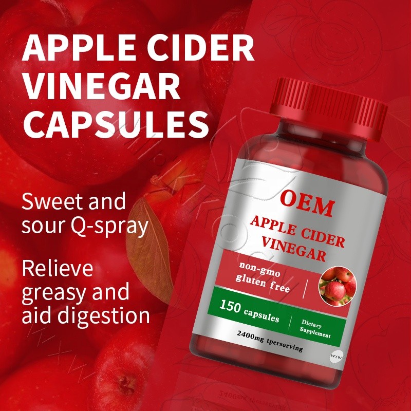 Apple Cider Vinegar Capsules Factory - OEM Keto ACV Slimming Products