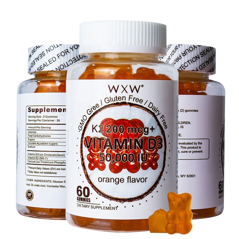 Kids Brain Gummies Factory - Vitamin D3 B6 B12 Zinc Formula