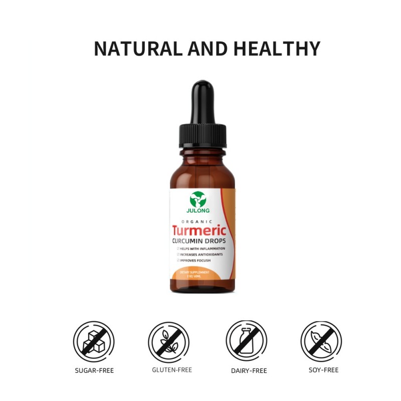 Turmeric Liquid Drops Manufacturer - Factory Supply Organic