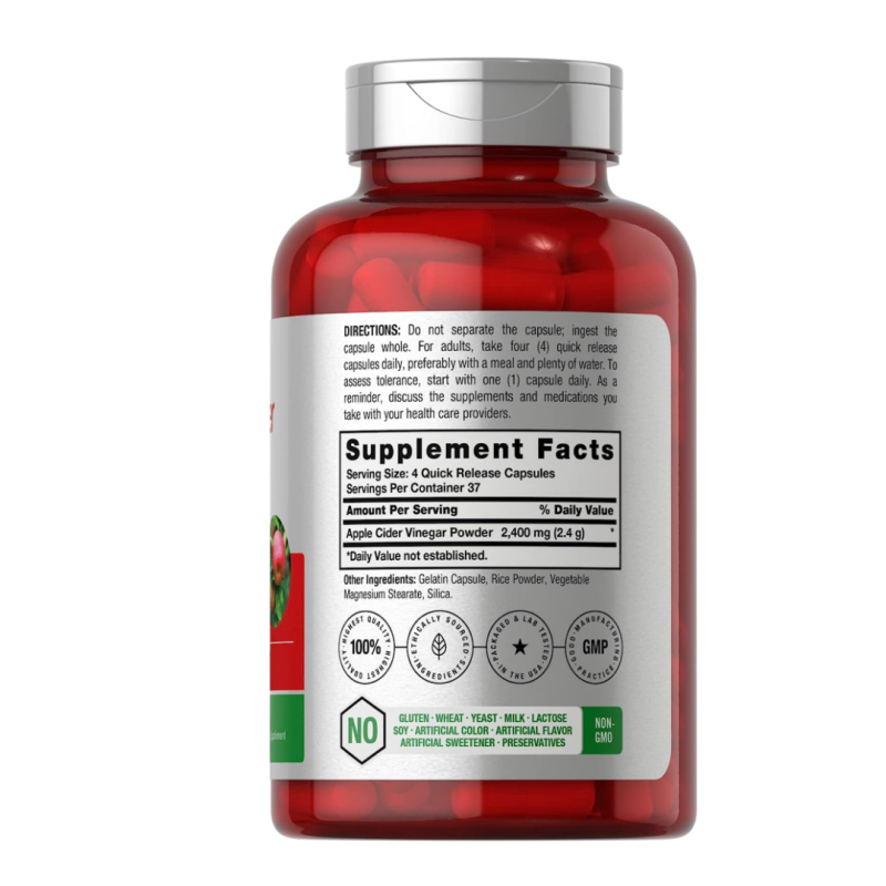 Apple Cider Vinegar Capsules Manufacturer - Private Label Keto ACV