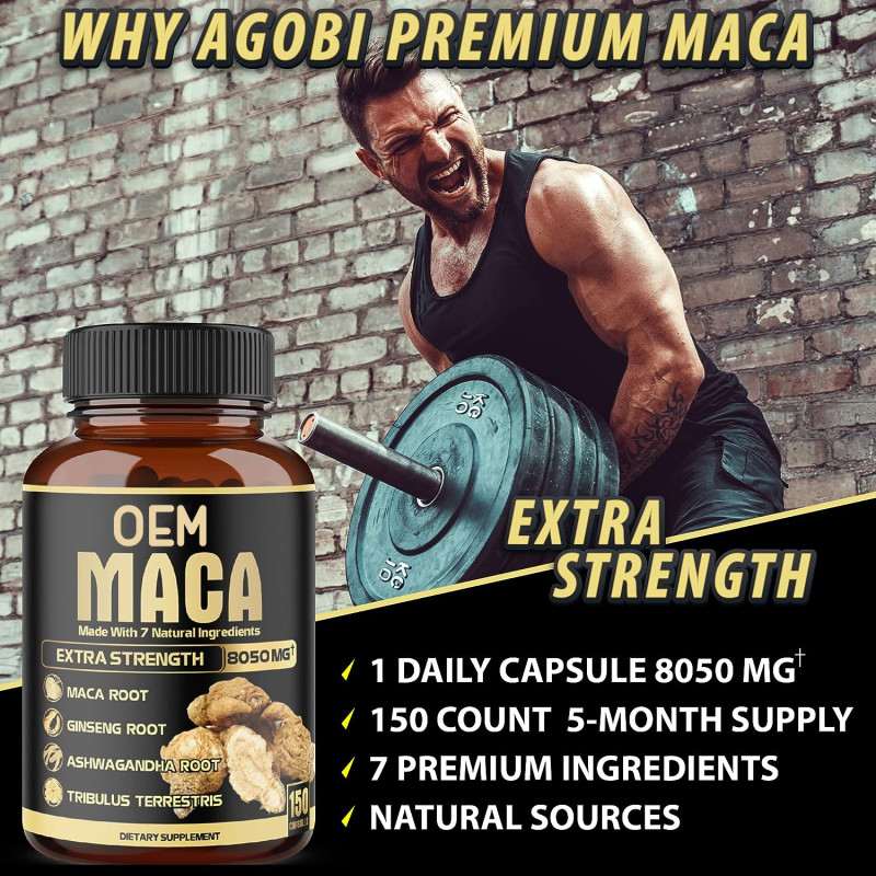 Maca Root Capsules Manufacturer - OEM Organic Natural Extract