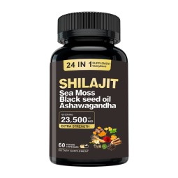 Shilajit Supplement Factory - Himalayan 9000MG Multi Herb Blend