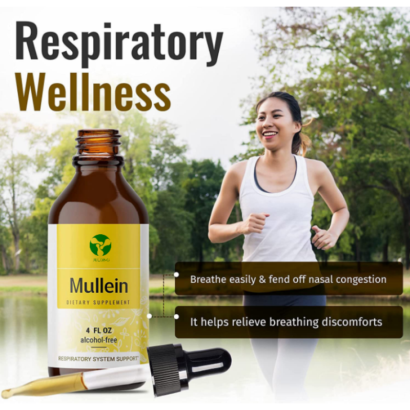 Mullein Leaf Drops Factory - OEM Natural Organic Extract