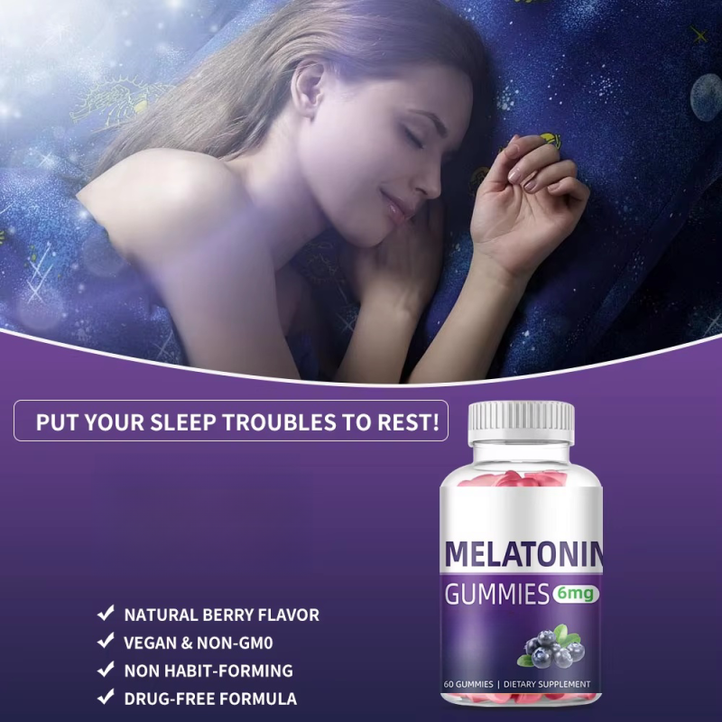 Melatonin Gummies Manufacturer - Julong Supply Vegan Sleep Supplement