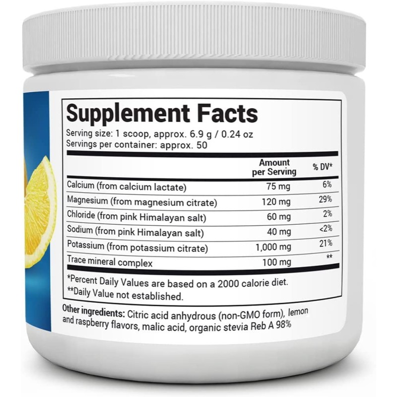 Electrolytes Powder Supplier - Private Label Zero Calorie