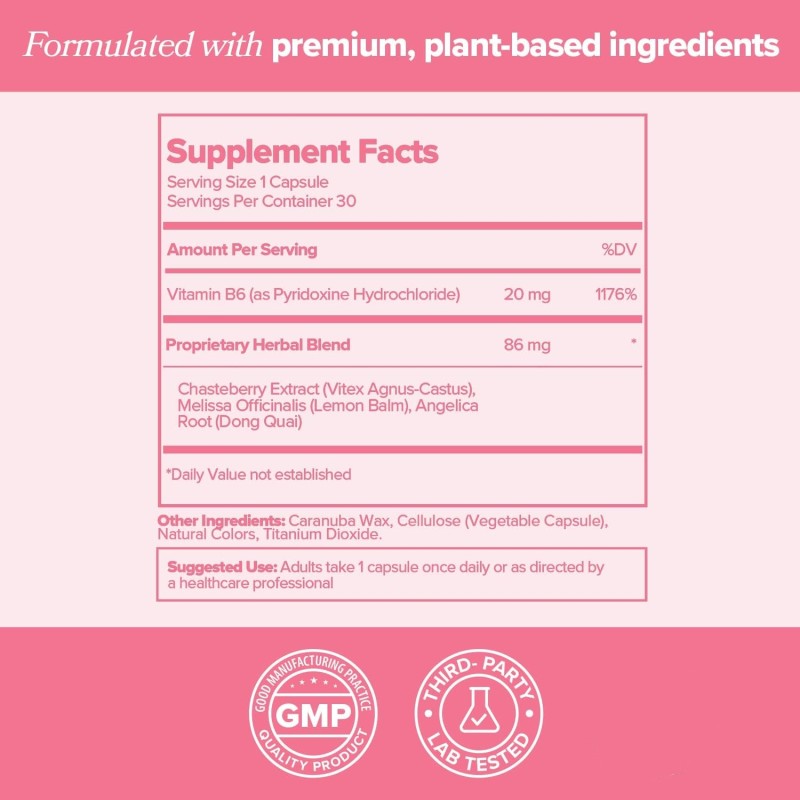 PMS Vitamins Capsules Factory - OEM Private Label Supplement
