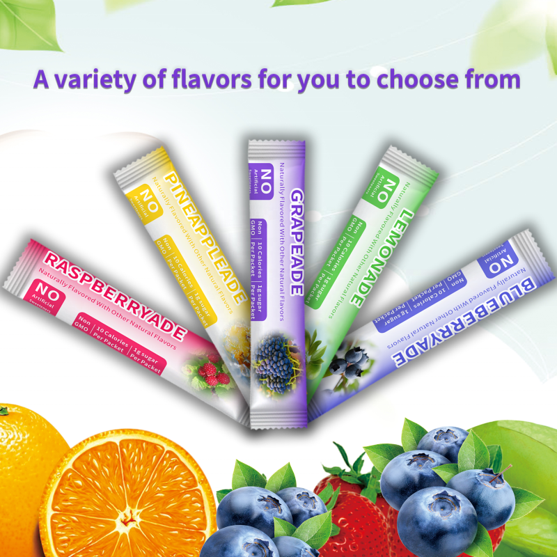 Electrolyte Powder Factory - Julong OEM Strawberry Flavor