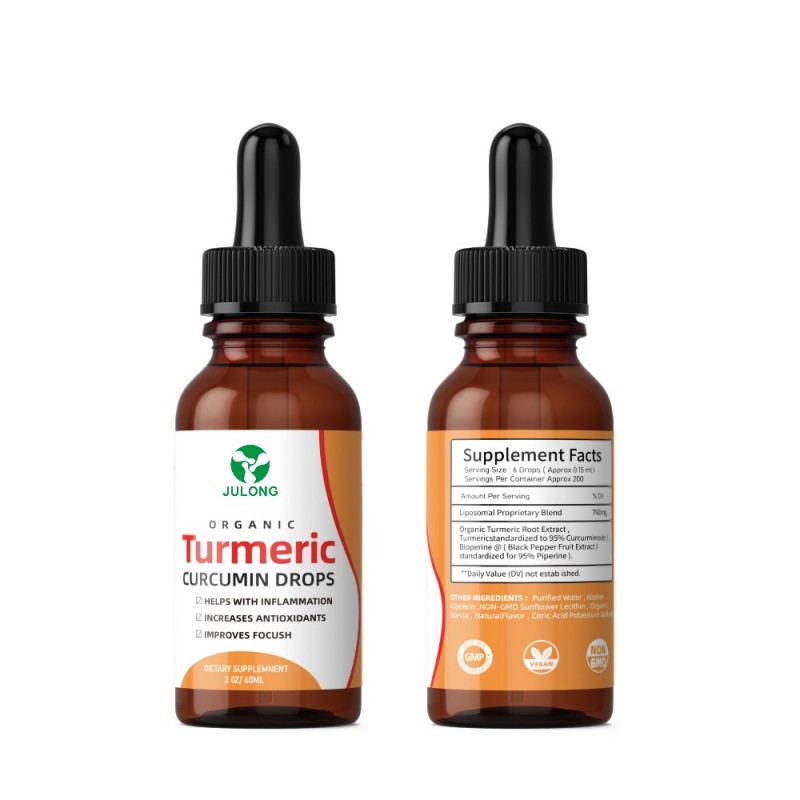Turmeric Liquid Drops Manufacturer - Factory Supply Organic