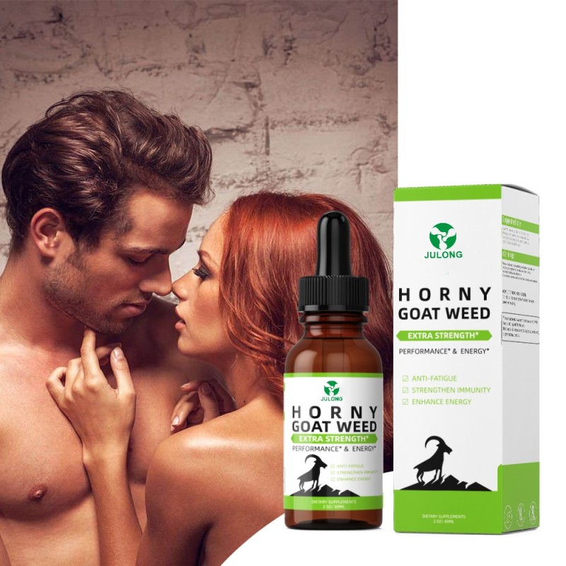 Horny Goat Weed Drops Manufacturer - JULONG Private Label Epimedium