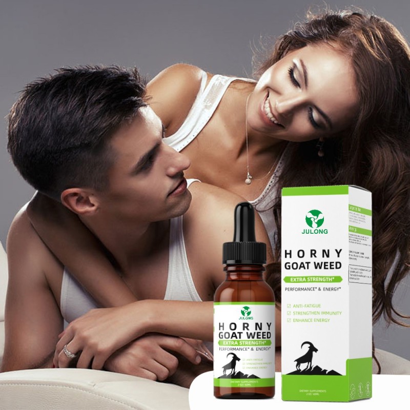 Horny Goat Weed Drops Manufacturer - JULONG Private Label Epimedium