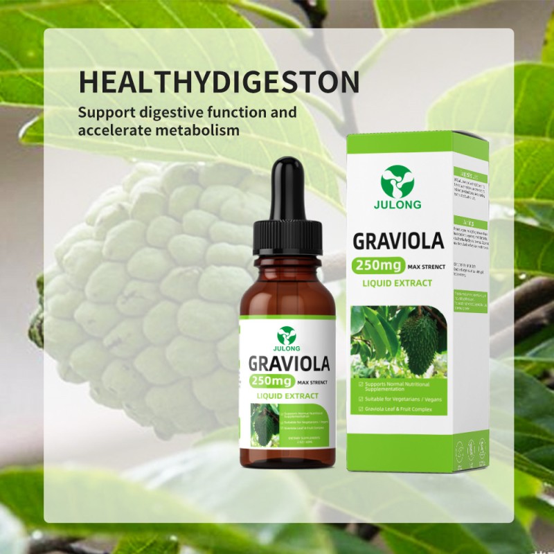 Graviola Liquid Drops Supplier - OEM Organic Leaf Extract