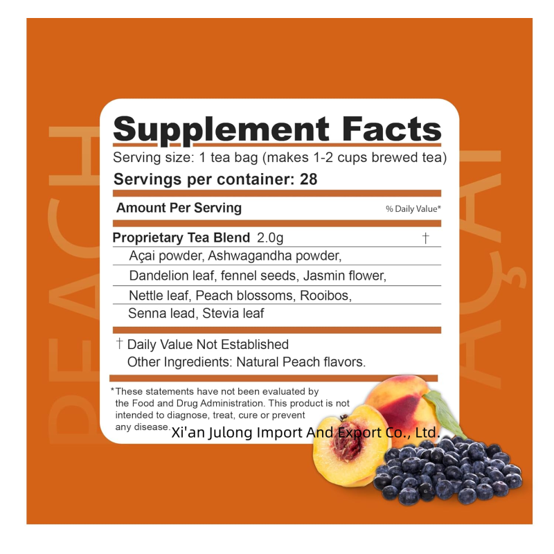 Mushroom Tea Manufacturer - JULONG Private Label Blend