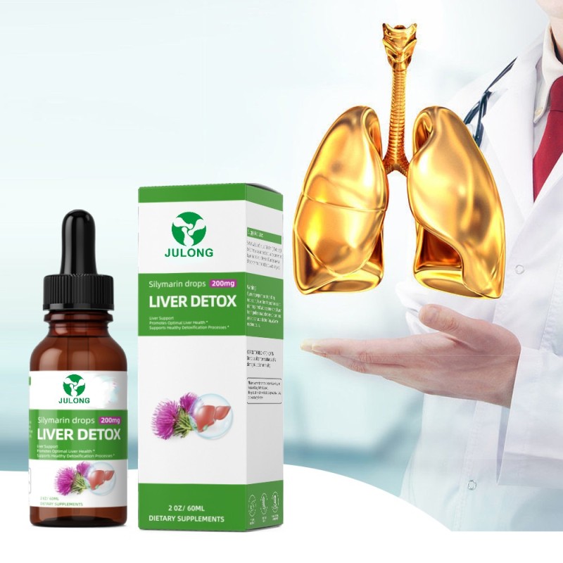 Milk Thistle Drops Factory - 200mg Silymarin Extract