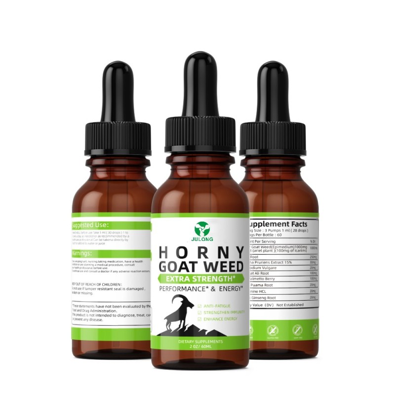 Horny Goat Weed Drops Manufacturer - Private Label Healthcare