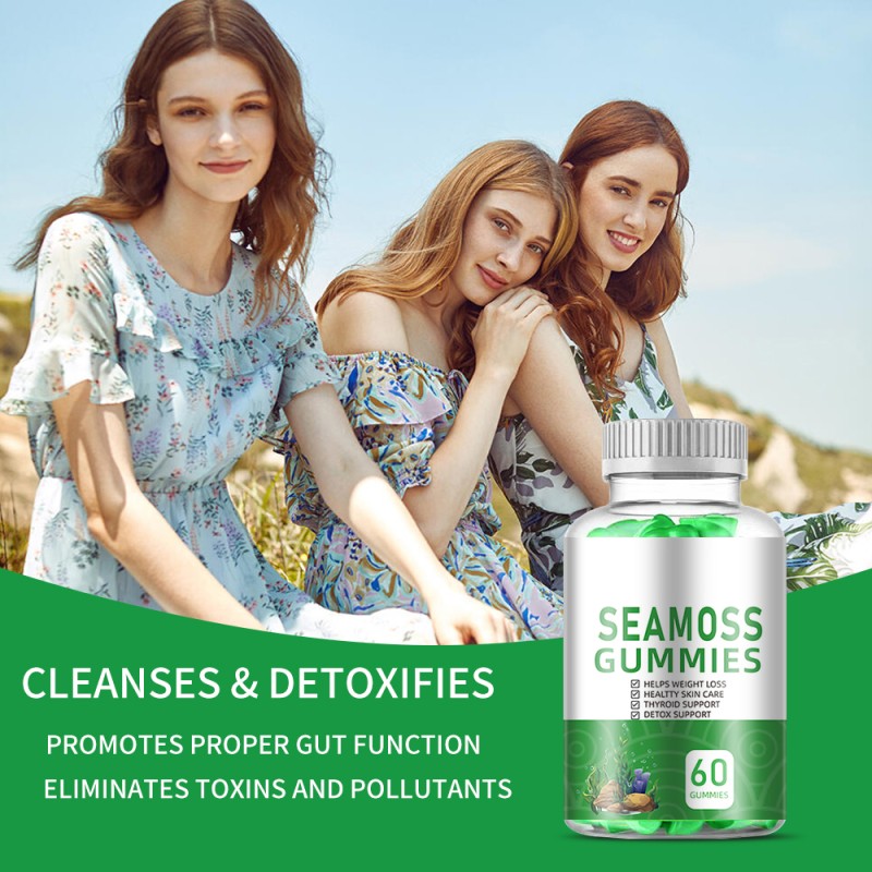 Sea Moss Gummies Factory - OEM Raw Organic Supplement