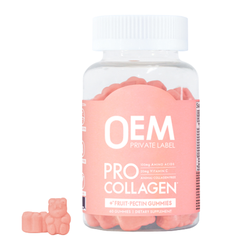 Collagen Gummies Supplier - Vitamin C Fruit-Pectin Formula
