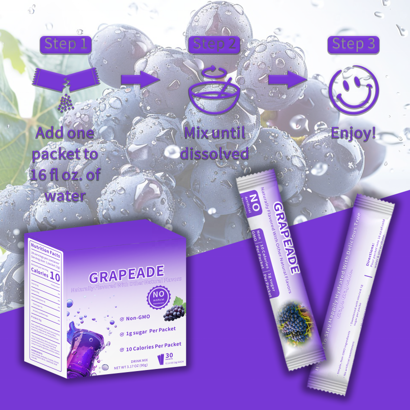 Electrolyte Powder Factory - Julong OEM Strawberry Flavor