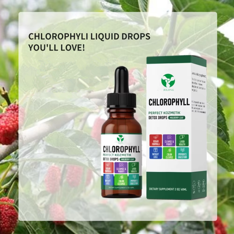 Chlorophyll Liquid Drops Manufacturer - OEM Customized 6000mg