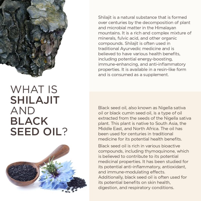 Shilajit Gummies Supplier - OEM Black Seed Oil Supplement