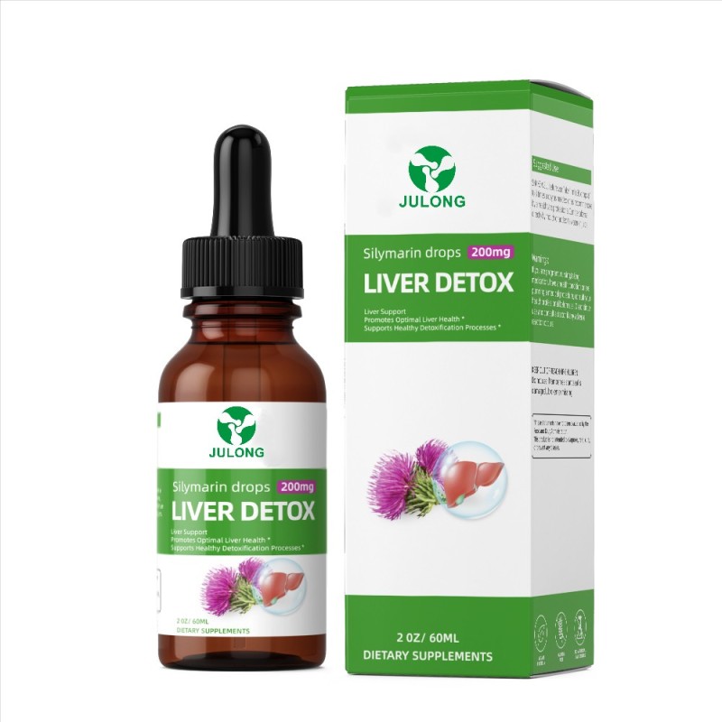 Milk Thistle Drops Factory - 200mg Silymarin Extract