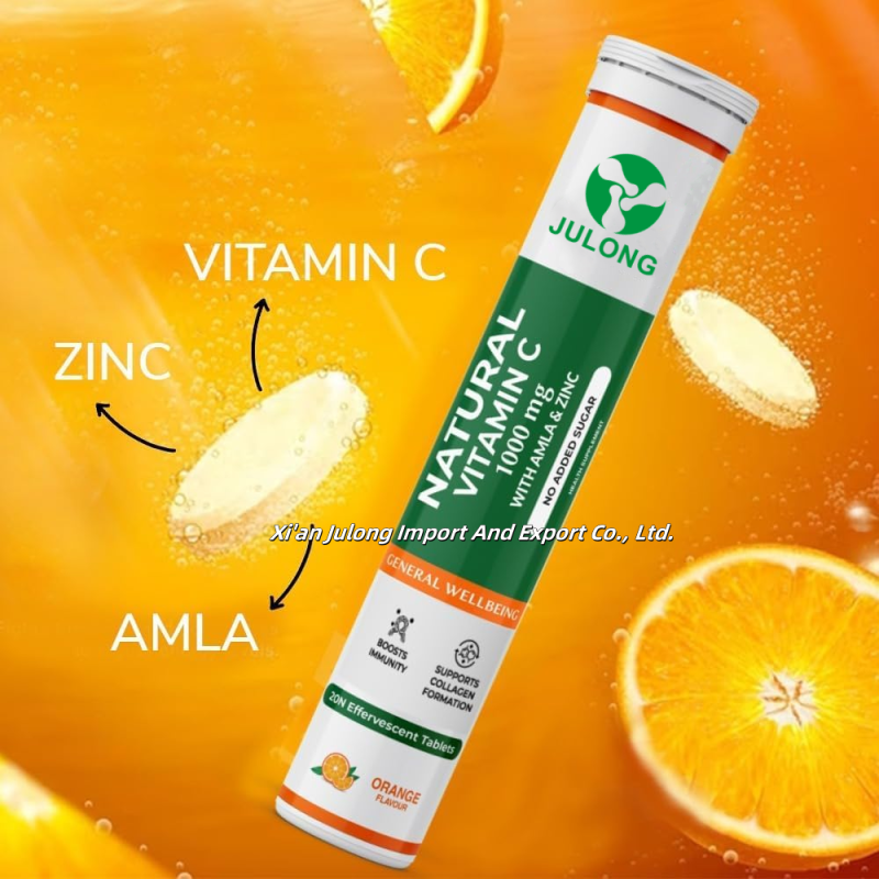 Glutathione Tablets Supplier - Julong OEM Organic Vitamin C