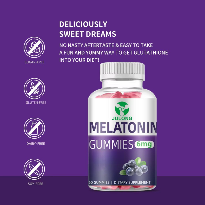 Melatonin Gummies Manufacturer - Julong Supply Vegan Sleep Supplement