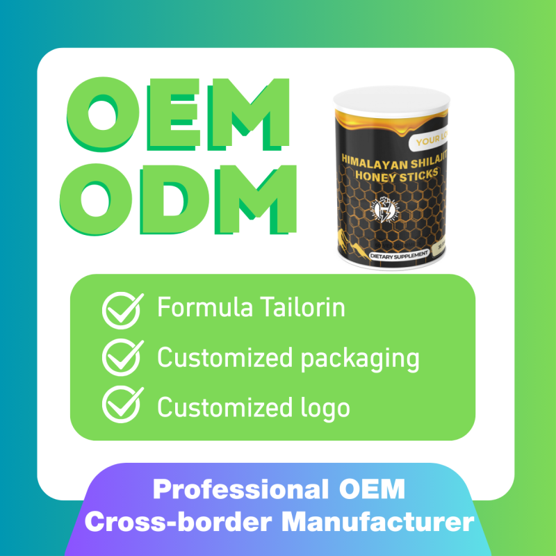 Himalayan Shilajit Sticks Supplier - OEM Pure Organic Honey Energy Boost Immune