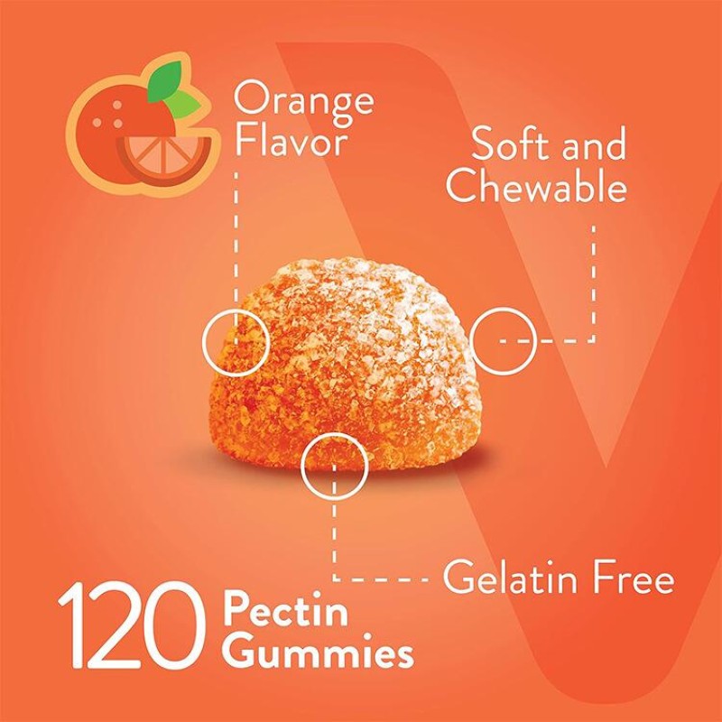 Vitamin C Gummies Factory - OEM Custom Orange Flavor Zinc Echinacea Immunity