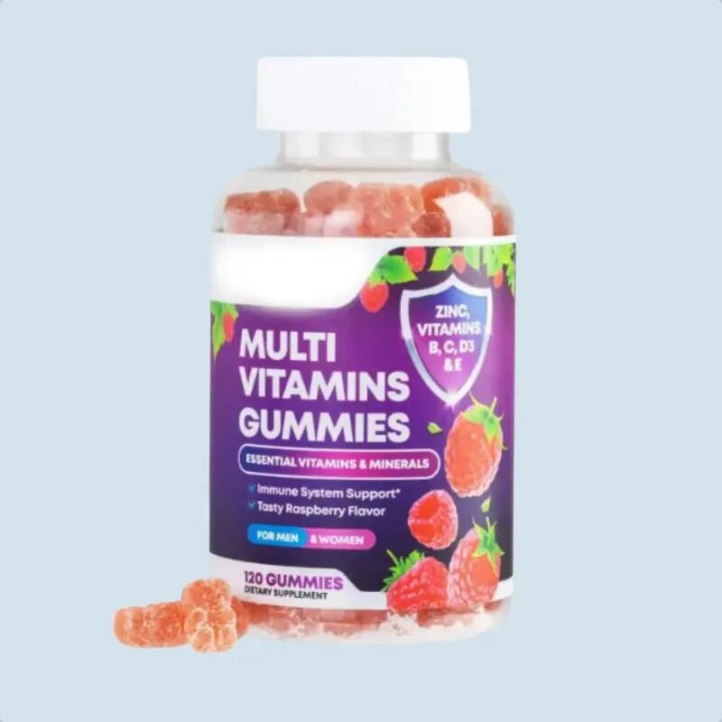 Multivitamin Gummies Manufacturer - Private Label OEM Vitamins A C E B6 B12