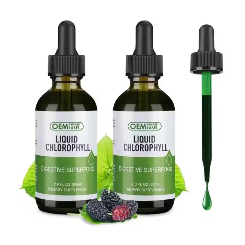 Chlorophyll Liquid Drops Factory - OEM ODM Mulberry Leaves Sleep Immune Boost