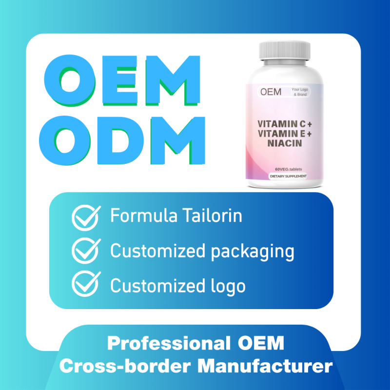Vitamin C Chewing Tablets Supplier - OEM Custom Vitamin E Niacin Collagen Anti-Aging